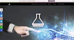 Desktop Screenshot of biohackersummit.com